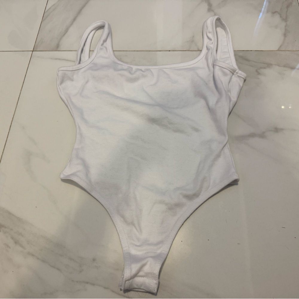 Missguided 1 White and 1 black Bodysuit #1